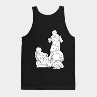 BUDDY DADDIES NEW KEY VISUAL IN BLACK AND WHITE PENCIL SKETCH Tank Top